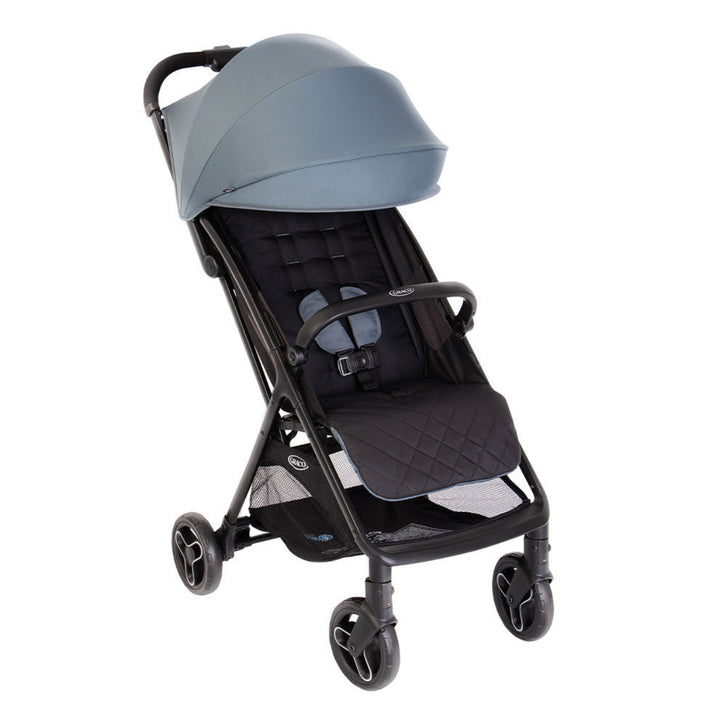 Graco Myavo Quick Folding Pushchair with Raincover Stormy GS2107BBSTM000 at Zubaidas