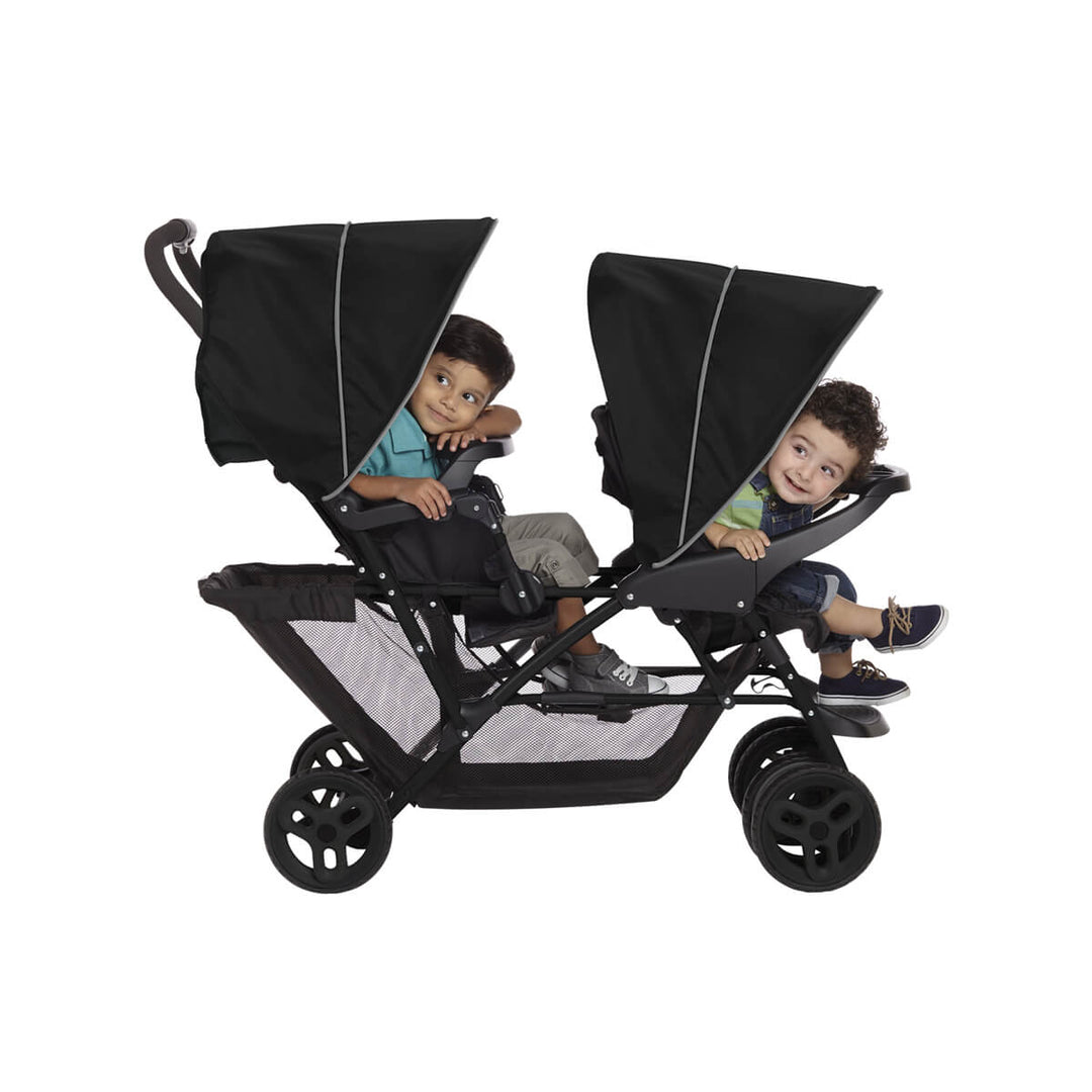 Graco Stadium Duo Tandem Pushchair Double Stroller Black 6L199BGRU at Zubaidas Online Pakistan