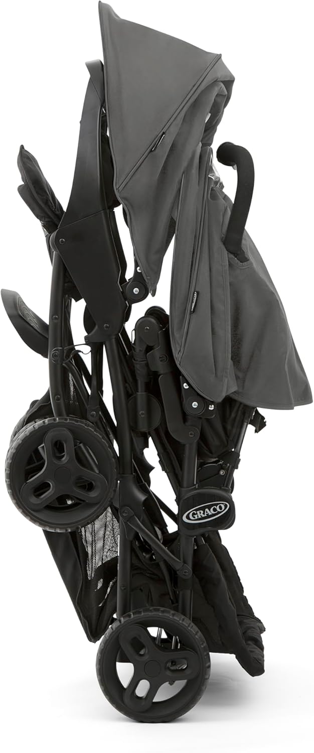 Graco Stadium Duo Tandem Pushchair Double Stroller Titanium 6L199TTNEU at Zubaidas Graco Babyshop Pakistan