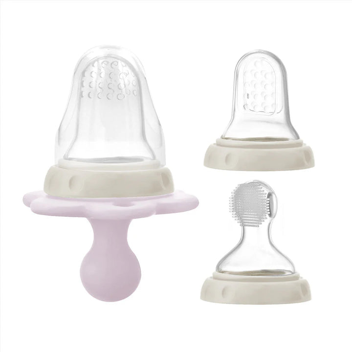 Zubaida's Farlin Grip N Bite Lolipop Baby Oral Set Purple - BBC-003