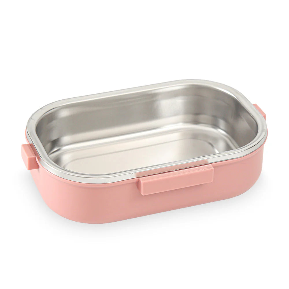 Homeatic Adventure Compact Stainless Steel Pink 710 ML Lunch Box at Zubaidas Official Pakistan