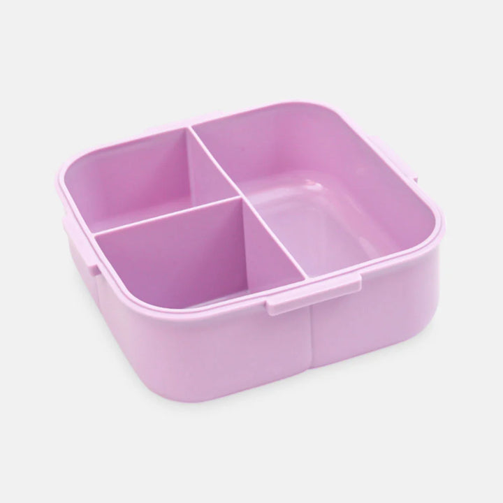 Homeatic Dreamy Friends Plastic Purple 1 Ltr Lunch Box with Cutlery at Zubaidas Official Pakistan