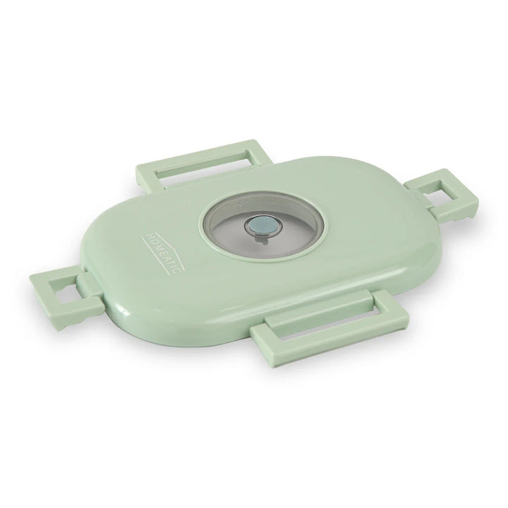 Homeatic Duo Layer Bento Stainless Steel Green 980 ML Lunch Box at Zubaidas Online Pakistan