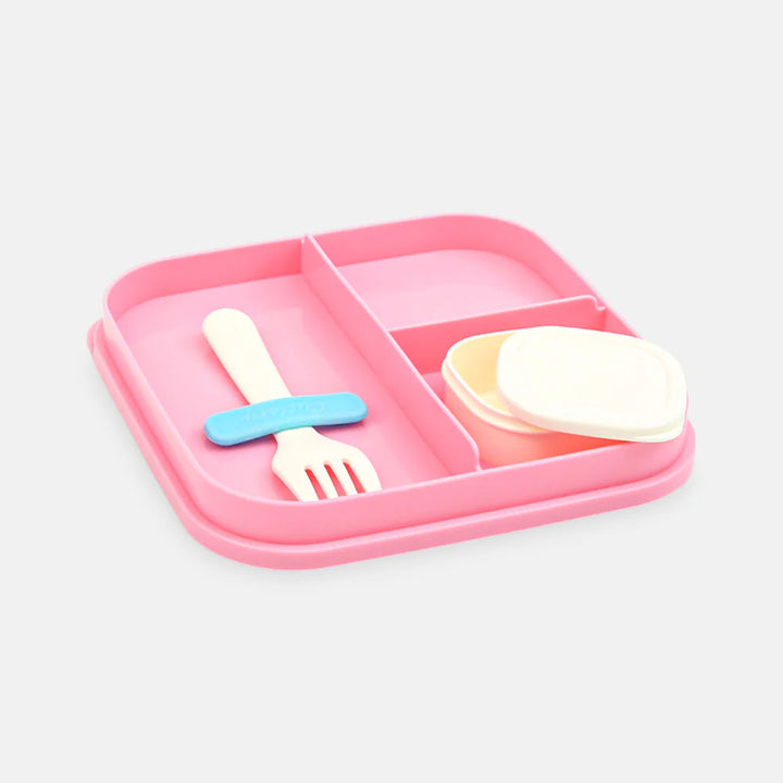 Homeatic Healthy Bento Plastic Blue 1.5 Ltr Lunch Box with Cutlery at Zubaidas Online Pakistan
