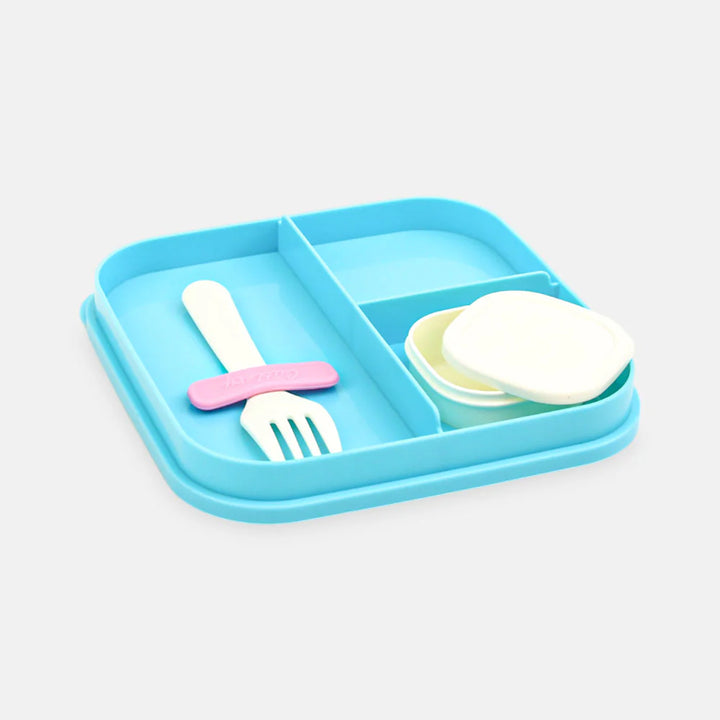 Homeatic Healthy Bento Plastic Pink 1.5 Ltr Lunch Box with Cutlery at Zubaidas Online Pakistan