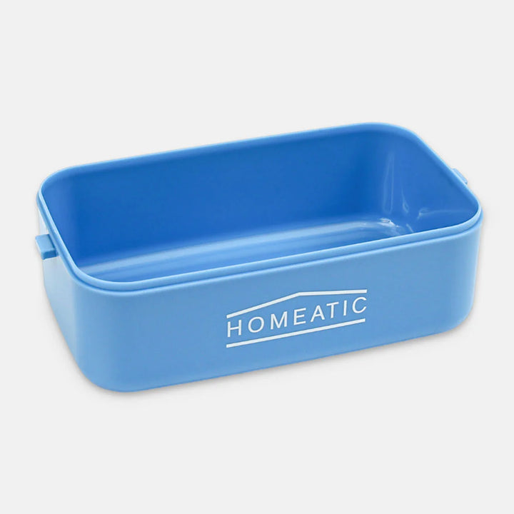 Homeatic Kawai Friends Blue Plastic 1 Ltr Lunch Box with Cutlery at Zubaidas Online Pakistan