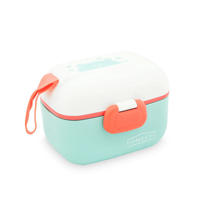 Homeatic Kids Snack Container Blue 450 ml Lunch Box at Zubaidas