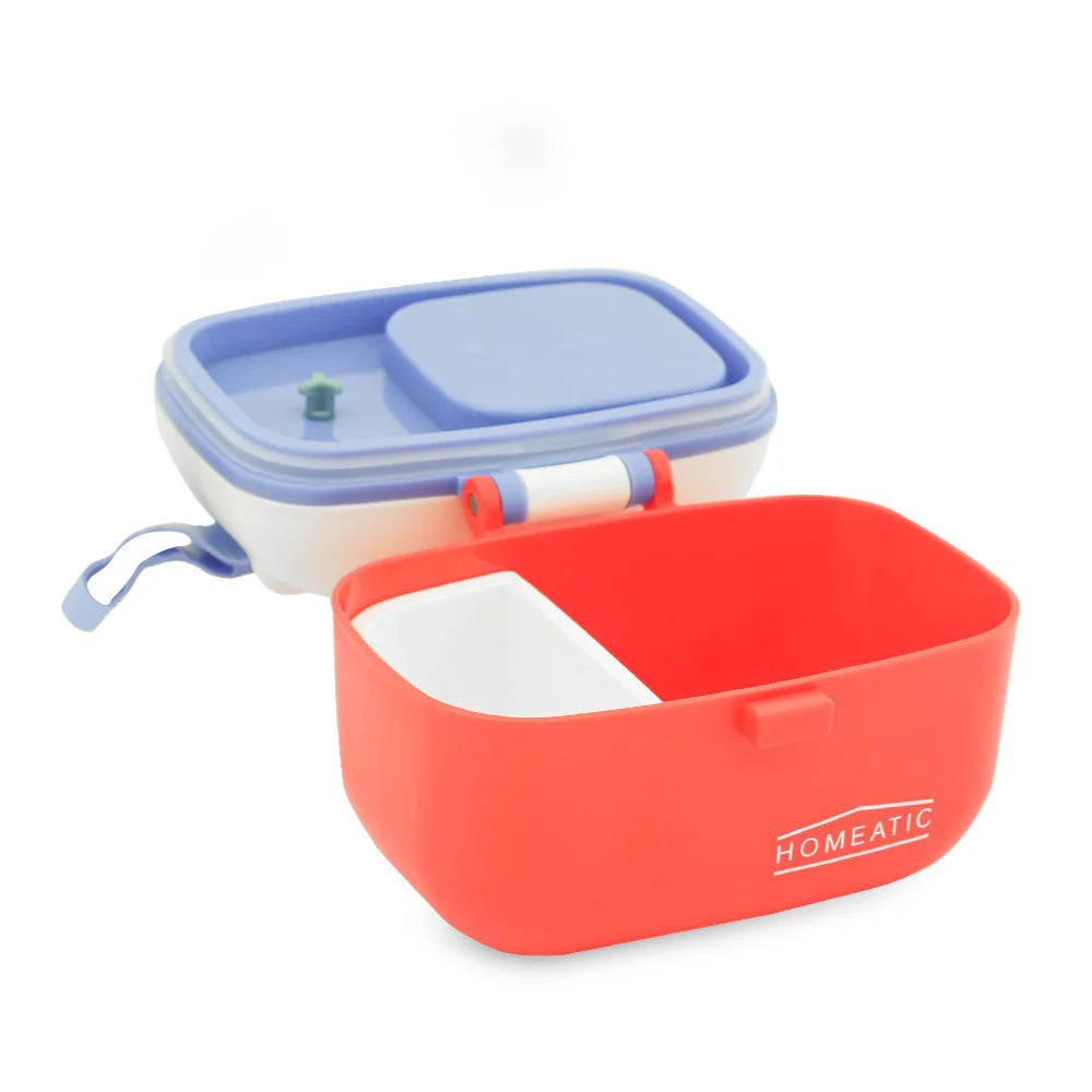 Homeatic Kids Snack Container Red 450 ml Lunch Box at Zubaidas Online Pakistan