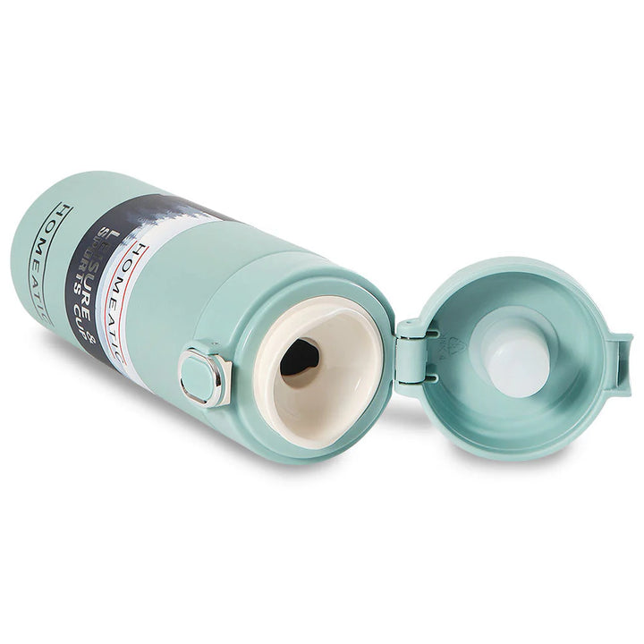 Homeatic Leisure and Sports Vacuum Flask 400ML Green Steel Water Bottle at Zubaidas Online Pakistan