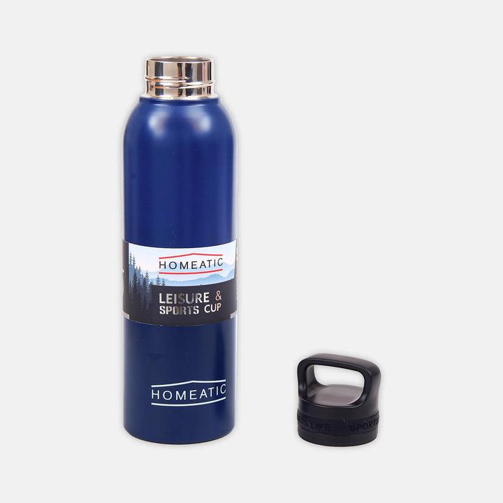 Homeatic Leisure and Sports Vacuum Flask 730ML Blue Steel Water Bottle at Zubaidas Official Pakistan