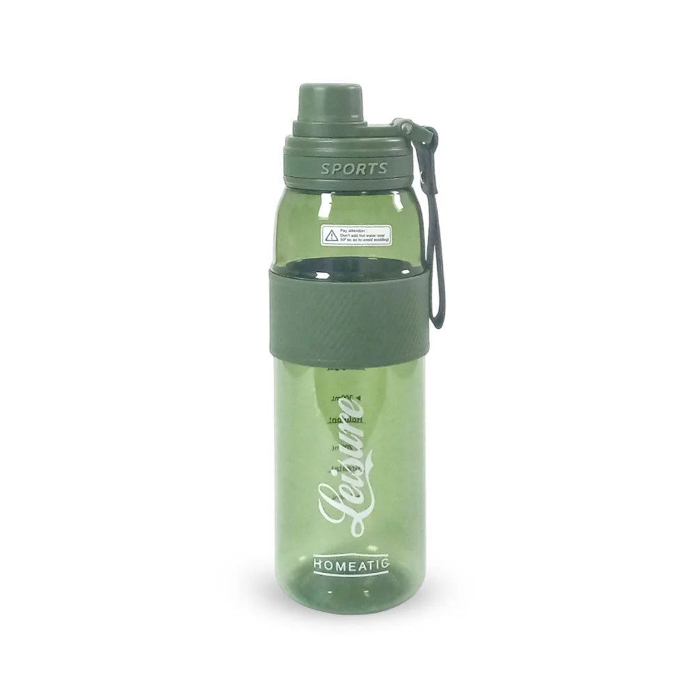 Homeatic Leisure Hydration Bottle 750ML Green Sports Water Bottle at Zubaidas