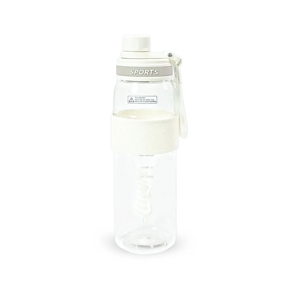 Homeatic Leisure Hydration Bottle 750ML White Sports Water Bottle at Zubaidas