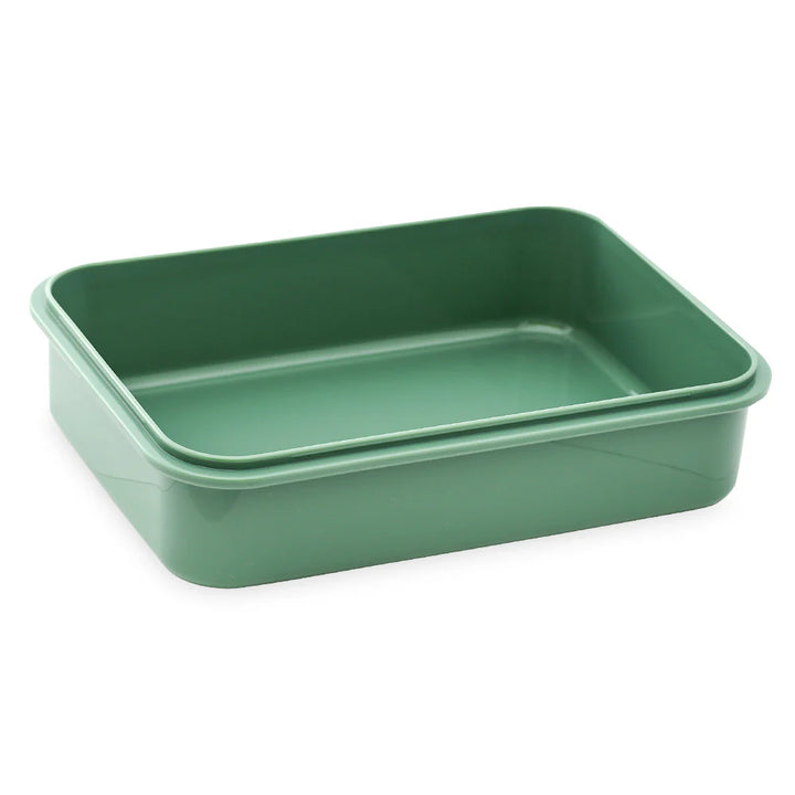 Homeatic Multi Compartment Stainless Steel Green 750 ml Lunch Box at Zubaidas Best Online Baby and Kids Shop in Pakistan