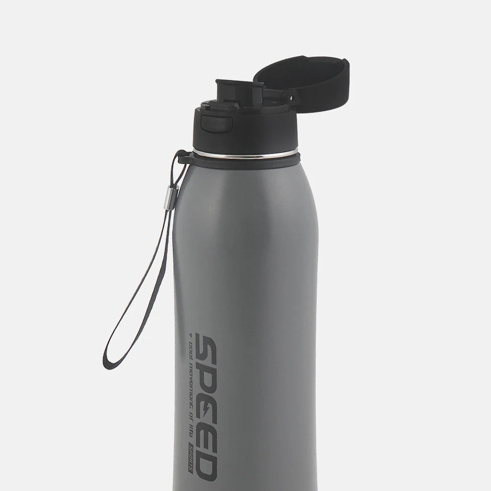 Homeatic Speed Vacuum Flask 800ML Grey Steel Water Bottle at Zubaidas Official Pakistan