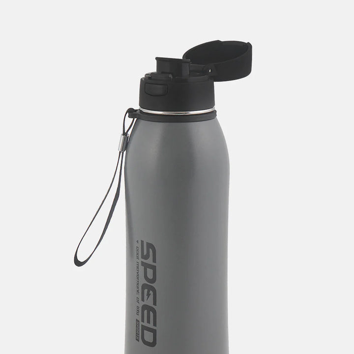 Homeatic Speed Vacuum Flask 800ML Grey Steel Water Bottle at Zubaidas Official Pakistan