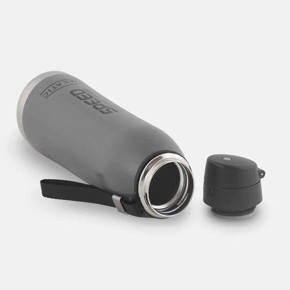 Homeatic Speed Vacuum Flask 800ML Grey Steel Water Bottle at Zubaidas Online Pakistan