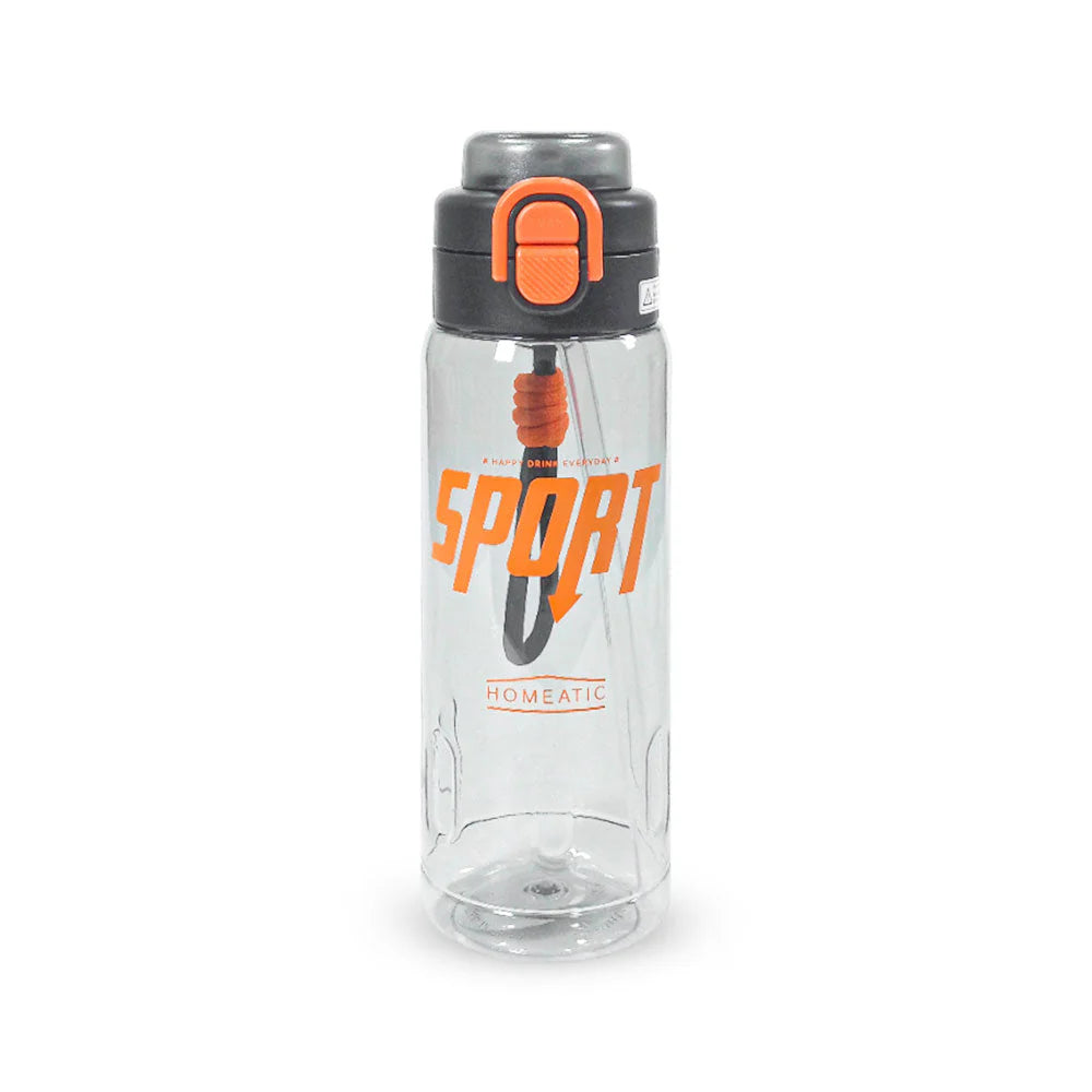 Homeatic Sport Hydration Bottle 750ML Grey Sports Water Bottle at Zubaidas