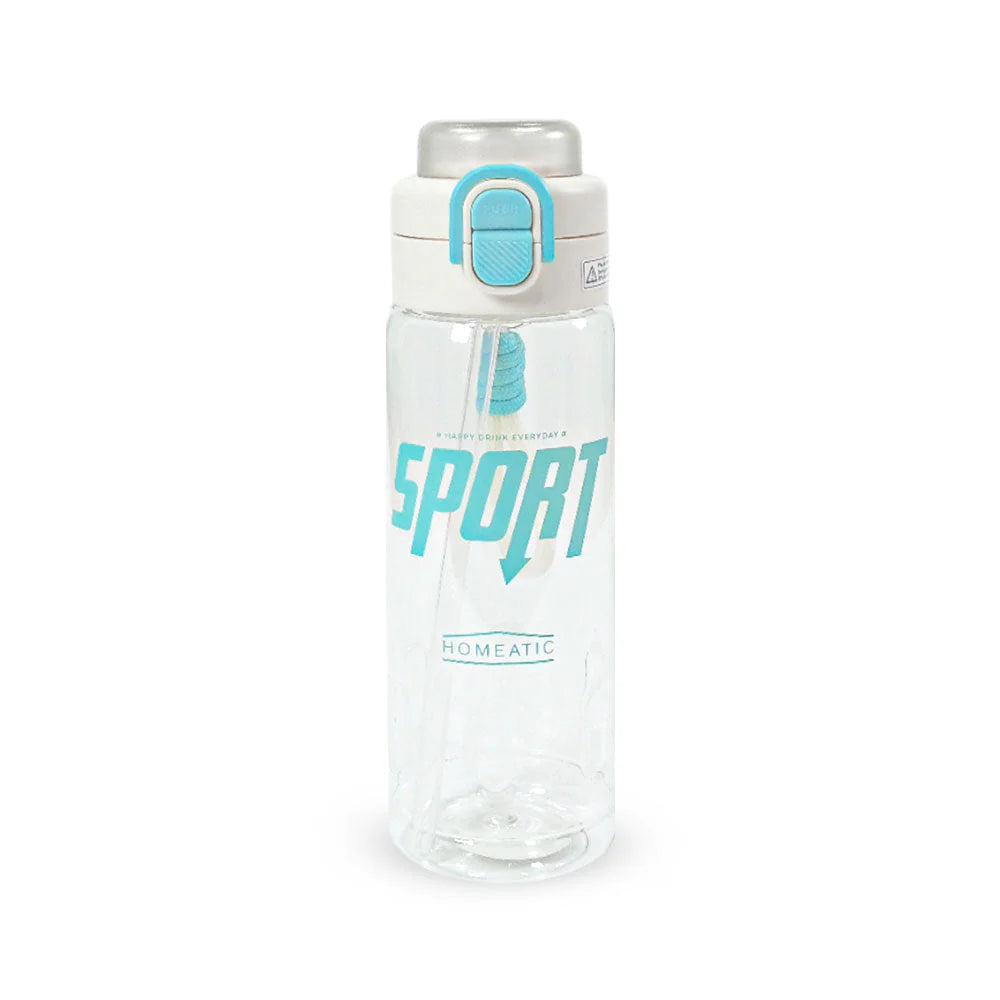 Homeatic Sport Hydration Bottle 750ML White Sports Water Bottle at Zubaidas