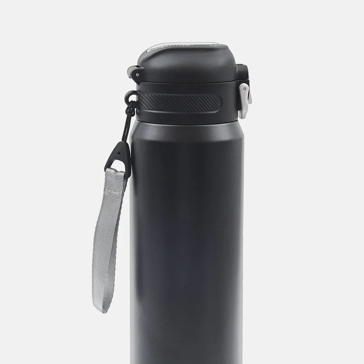 Homeatic Sport Vacuum Flask 800ML Black Steel Water Bottle at Zubaidas Online Pakistan