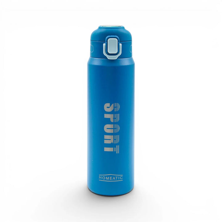 Homeatic Sport Vacuum Flask 800ML Blue Steel Water Bottle at Zubaidas