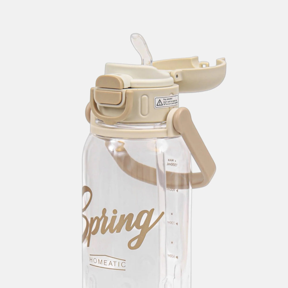 Homeatic Spring Sports Water Bottle 1300ML Beige at Zubaidas Official Pakistan