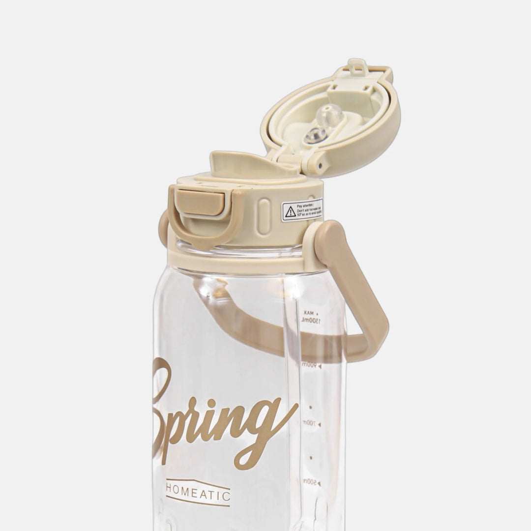 Homeatic Spring Sports Water Bottle 1300ML Beige at Zubaidas Online Pakistan