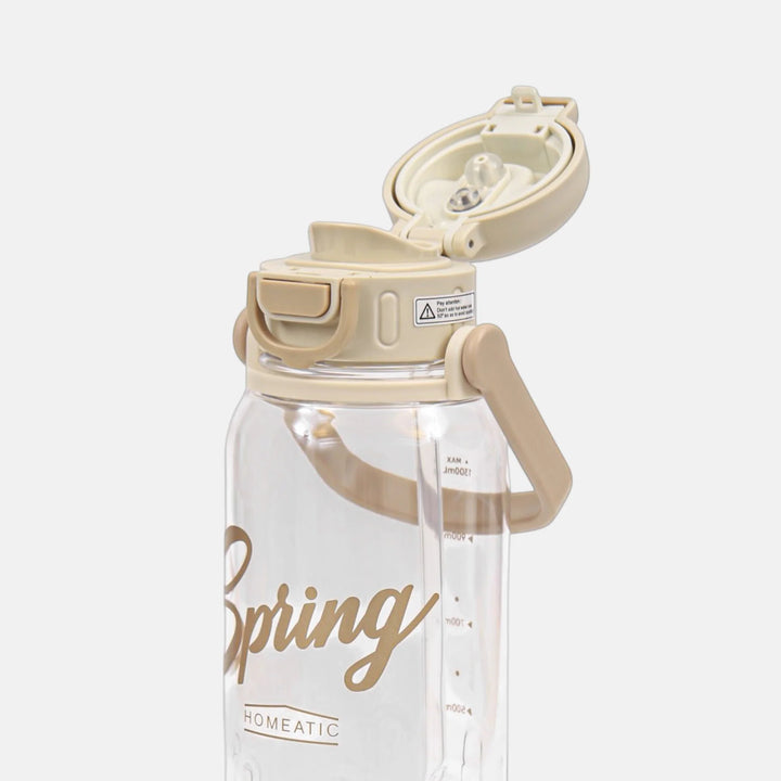 Homeatic Spring Sports Water Bottle 1300ML Beige at Zubaidas Online Pakistan