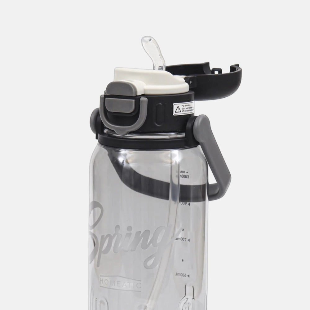 Homeatic Spring Sports Water Bottle 1300ML Black at Zubaidas Official Pakistan