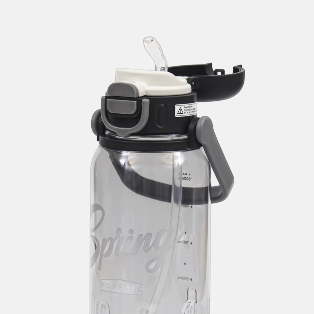 Homeatic Spring Sports Water Bottle 1300ML Black at Zubaidas Official Pakistan