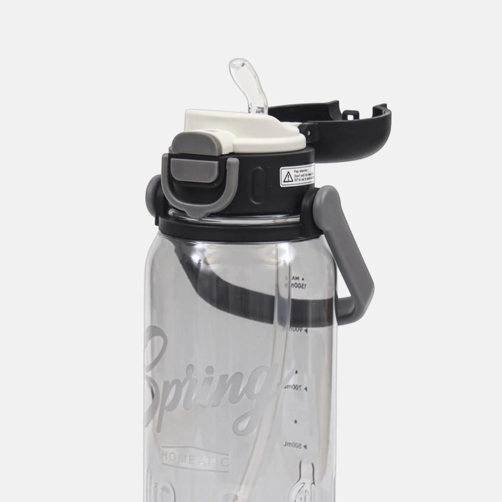 Homeatic Spring Sports Water Bottle 1300ML Black at Zubaidas Official Pakistan