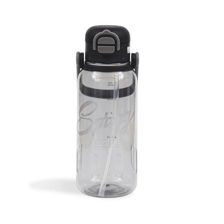 Homeatic Spring Sports Water Bottle 1300ML Black at Zubaidas