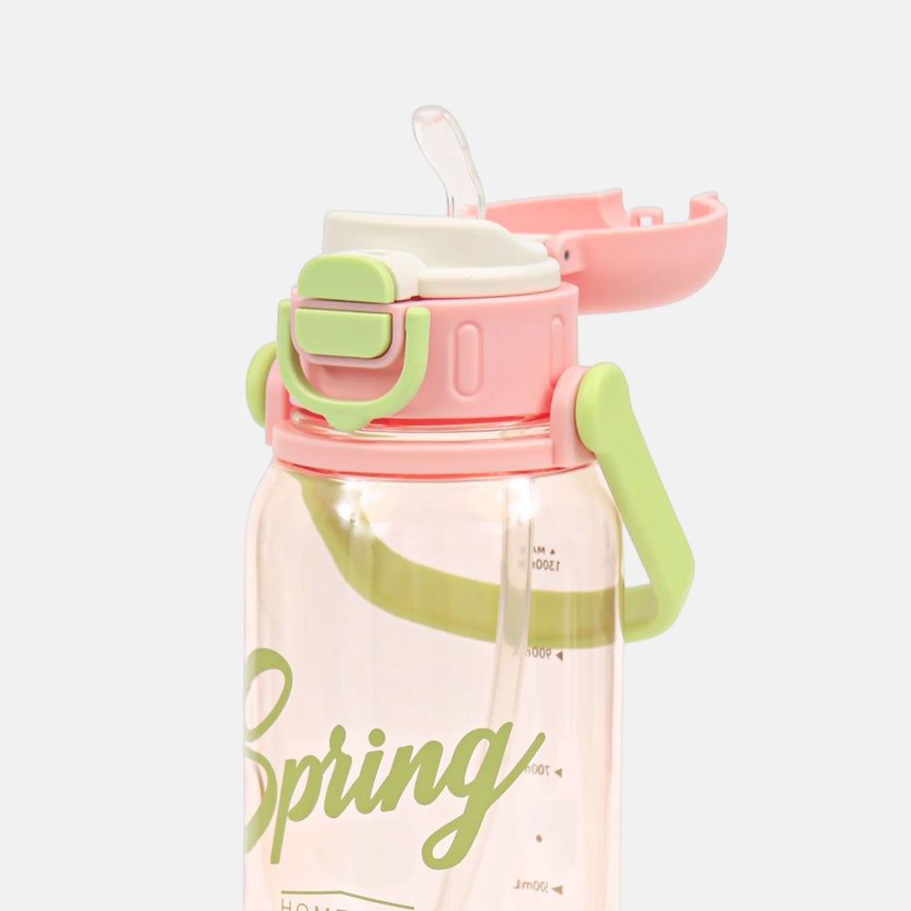 Homeatic Spring Sports Water Bottle 1300ML Pink at Zubaidas Official Pakistan