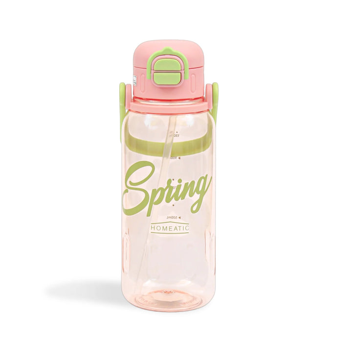 Homeatic Spring Sports Water Bottle 1300ML Pink at Zubaidas