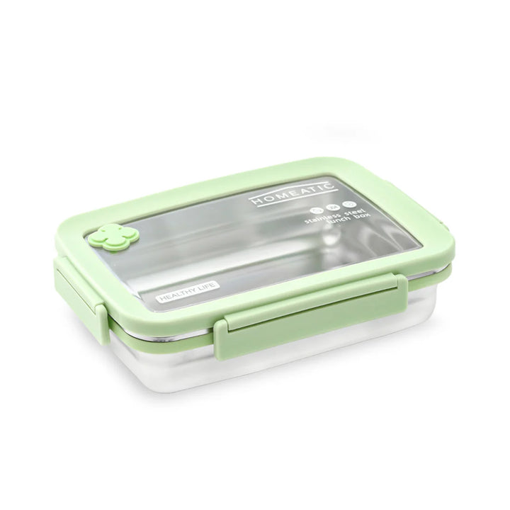 Homeatic Stainless Steel Green 900 ml Lunch Box at Zubaidas