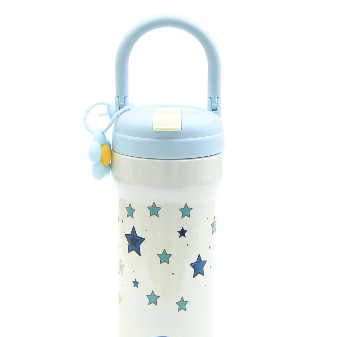 Homeatic Stars Vacuum Flask 730ML Blue and White Steel Water Bottle at Zubaidas Official Pakistan