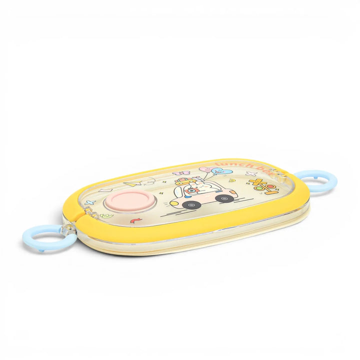 Homeatic Tempting Surprise Stainless Steel Pink 750 ML Lunch Box with Cutlery at Zubaidas Best Online Baby and Kids Shop in Pakistan