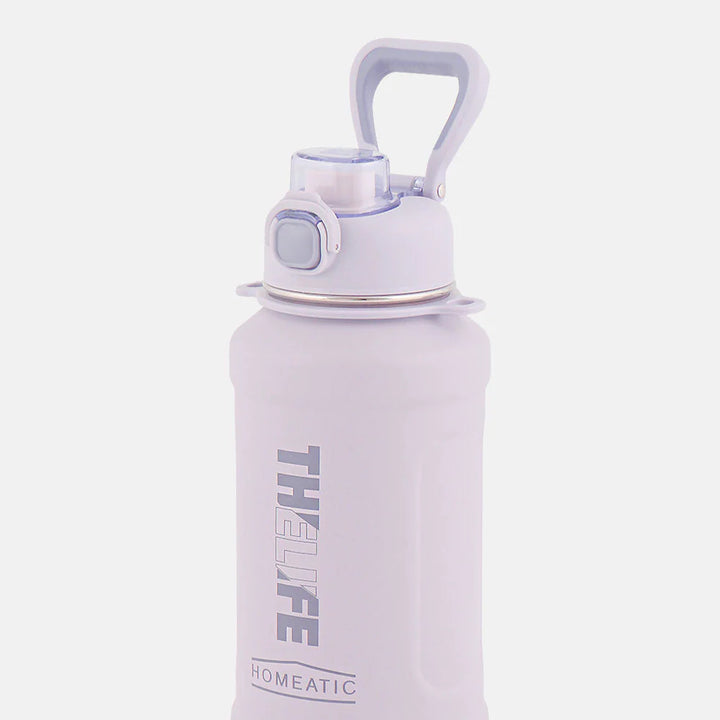 Homeatic The Life Vacuum Flask 1000ML Purple Steel Water Bottle at Zubaidas Online Pakistan