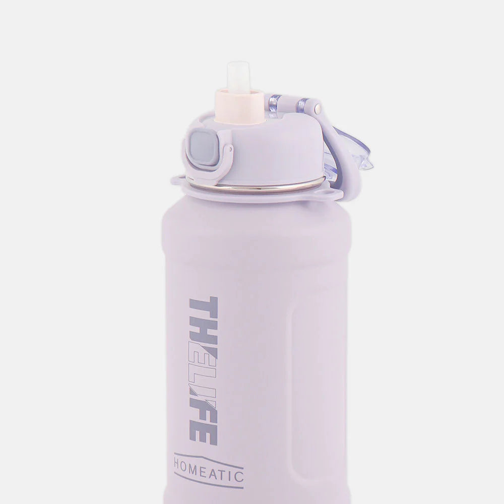 Homeatic The Life Vacuum Flask 1000ML Purple Steel Water Bottle at Zubaidas Best Online Baby and Kids Store in Pakistan