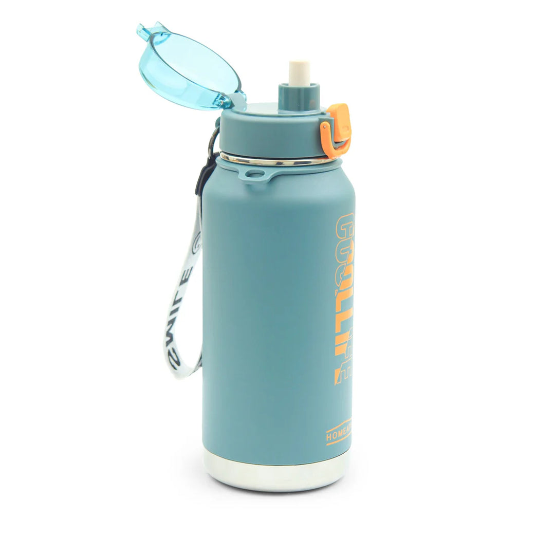 Homeatic Vacuum Flask 1100ML Green Steel Water Bottle at Zubaidas Official Pakistan