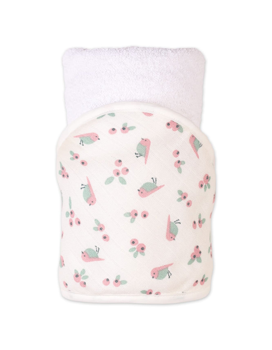 Hooded Baby Towels Bambies Floral Cream at Zubaidas Official