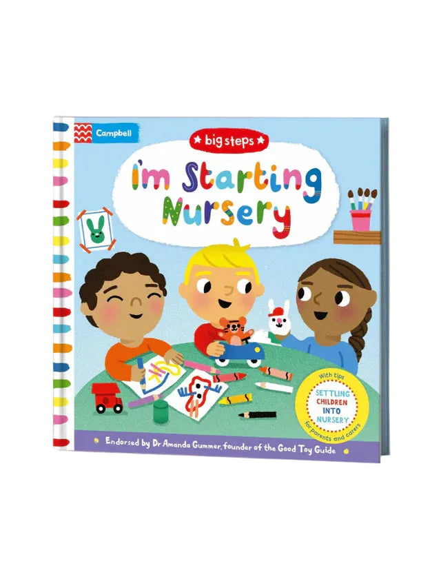 I'm Starting Nursery Board Book at Zubaidas