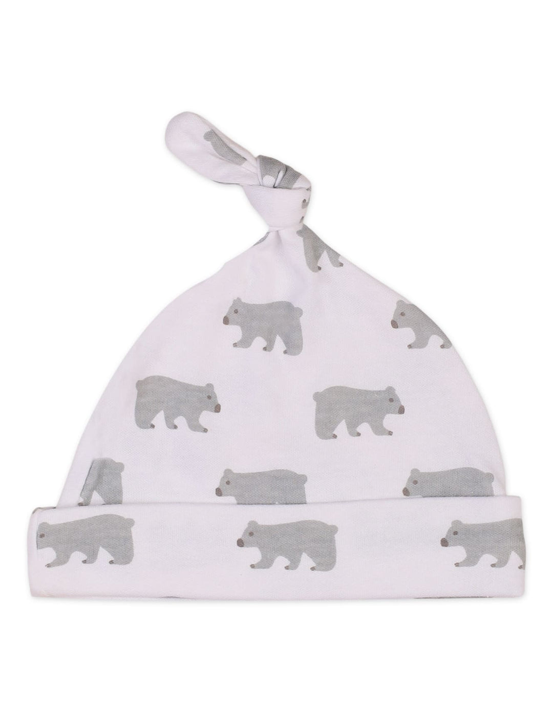 Infant 6 Pcs Bibs and Knotted Caps Set Moose and Bear Prints at Zubaidas Online Pakistan