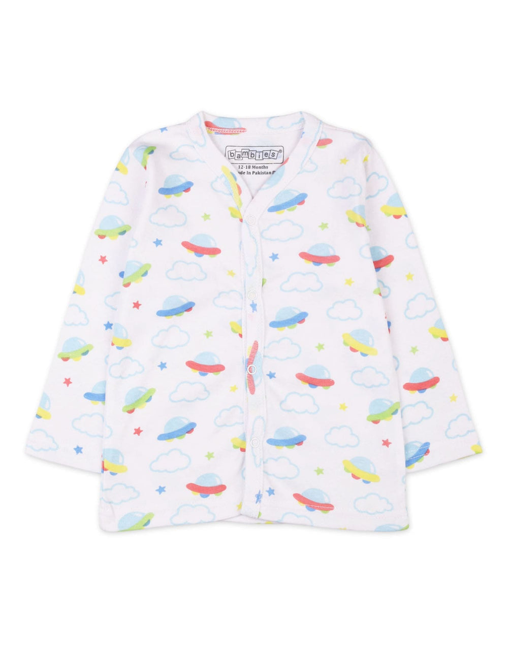 Infant Boys Night Suits Bambies Space Print at Zubaidas Pakistan