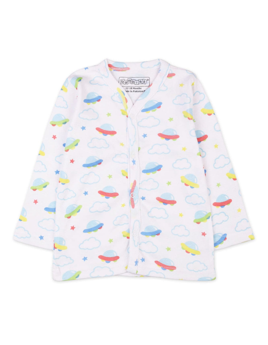 Infant Boys Night Suits Bambies Space Print at Zubaidas Pakistan