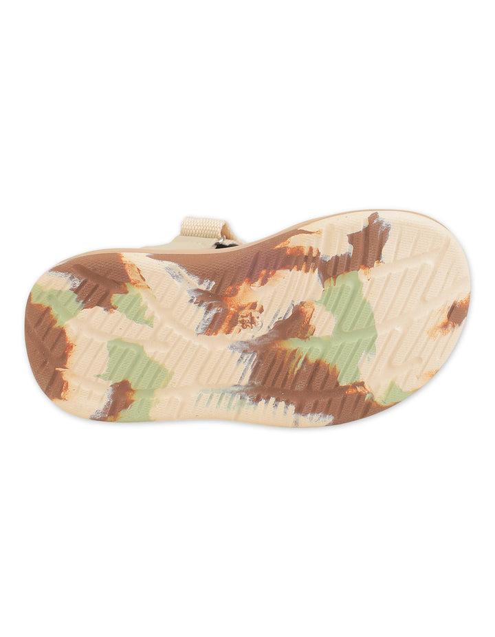 Infant and Toddler Boys Dial Fit Sporty Sandals Beige at Zubaidas Best Baby Store in Pakistan