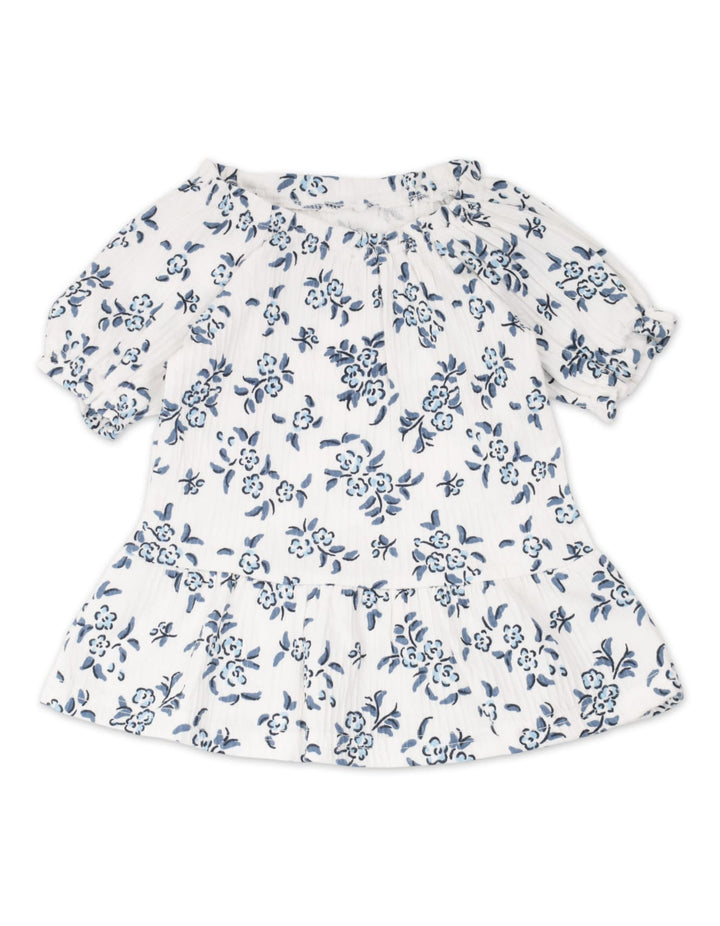 Infant and Toddler Girl Summer 3 Pieces Dress Set Floral at Zubaidas Official Pakistan