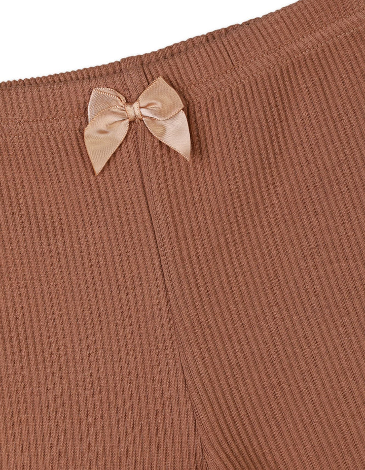 Infant Baby Girls Everyday Wear Trousers Bambies Bow Brown at Zubaidas Pakistan