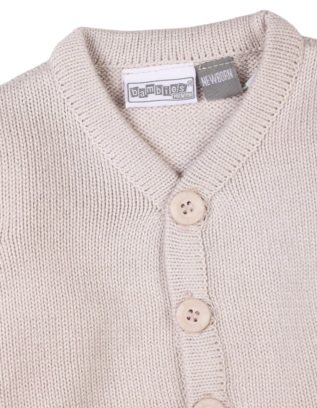 Infant Baby Girls Winter Cardigans Knitted Bambies Off White at Zubaidas Pakistan