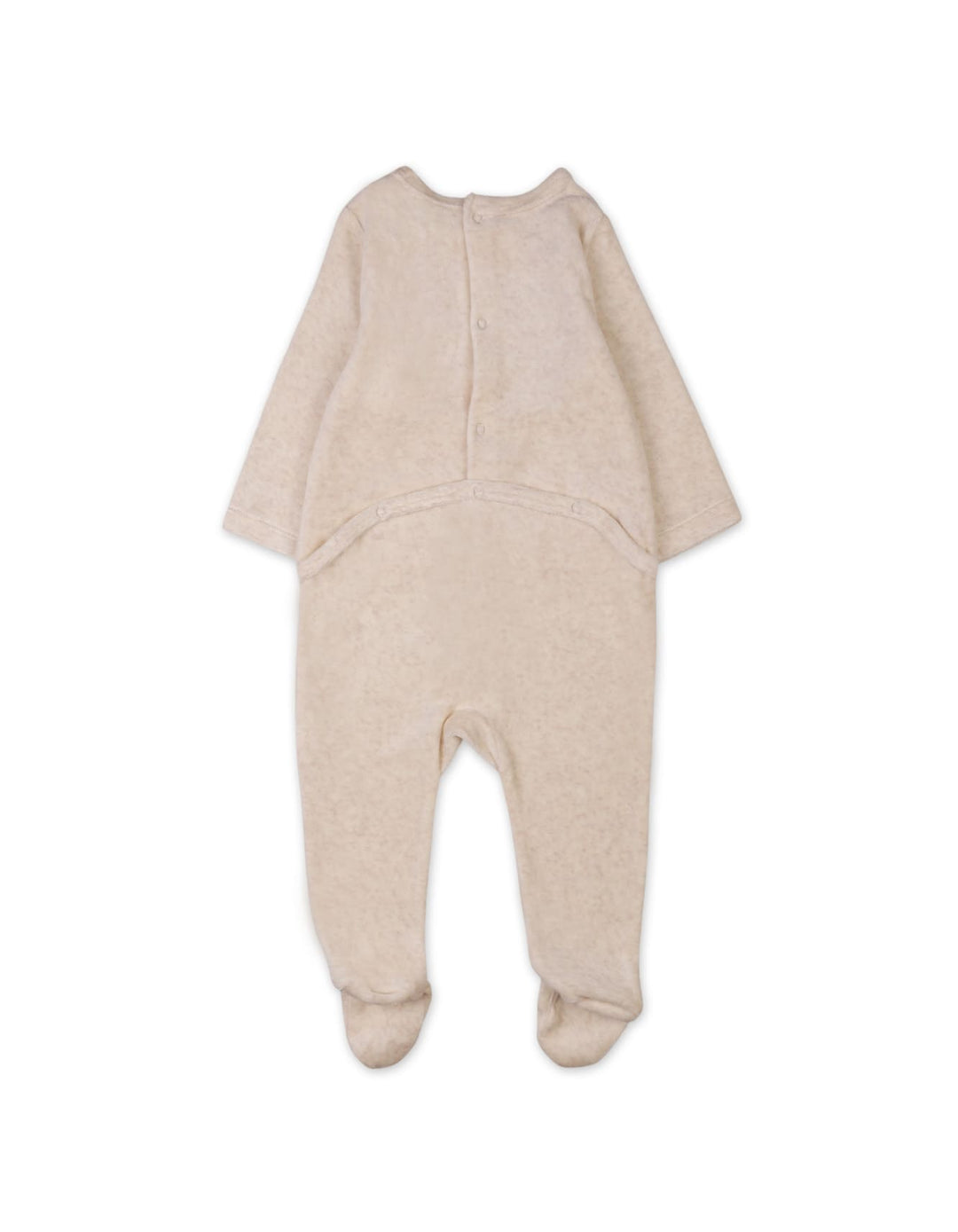 Infant Baby Girls Winter Sleepsuits Bambies Footed Beige at Zubaidas Official Pakistan