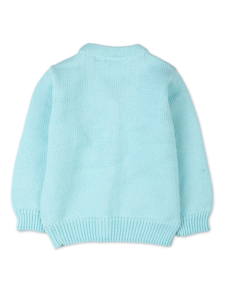 Infant Baby Girls Winter Sweaters Bambies Turquoise at Zubaidas Official